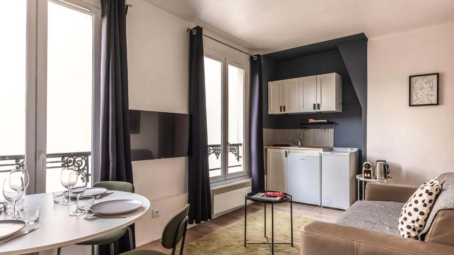 Apartment Charming - Atelier Lumieres - 4 Guests Paris
